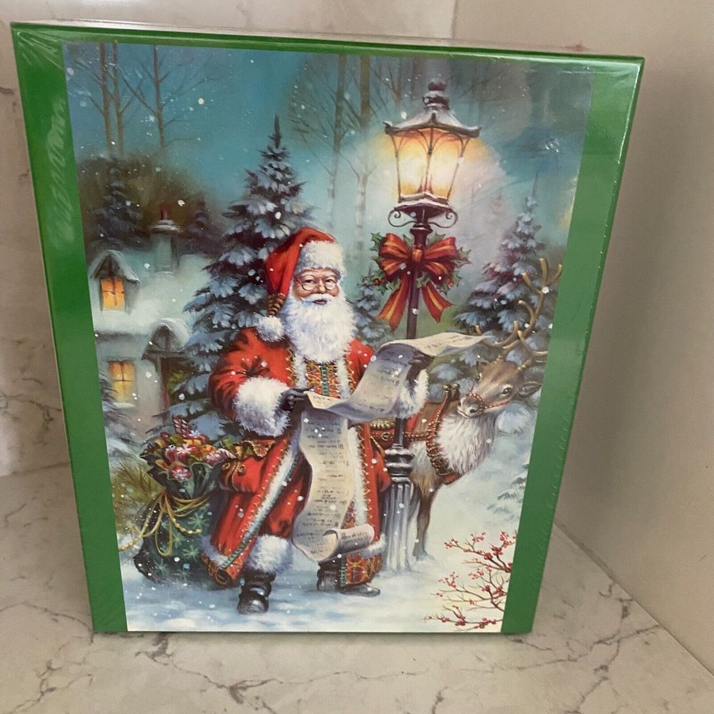 Brother Sister 5492079 Christmas Santa Claus Oversized Jigsaw Puzzle 1000 pc 10+